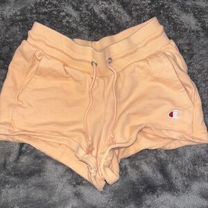 small champion comfy shorts